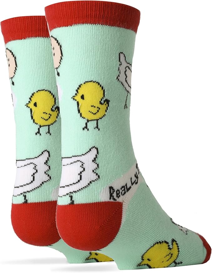 ooohyeah Kid's Novelty Cute Animals Crew Socks, Funny Crazy Silly Cool Casual Dress Socks for Boy and Girl, Size 1-5