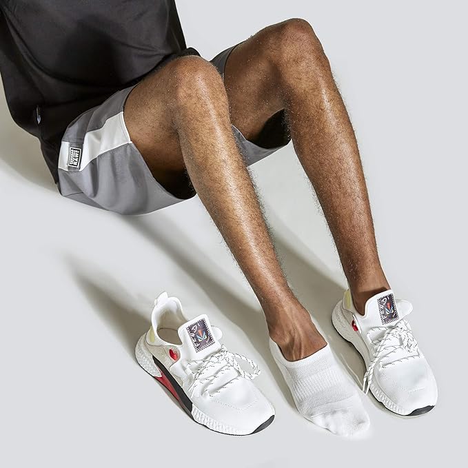 WANDER No Show Socks Mens 7/8 Pair Cotton Thin Non Slip Low Cut Men Invisible Sock 6-8/9-11/12-14