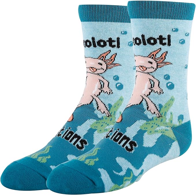 ooohyeah Kid's Novelty Cute Animals Crew Socks, Funny Crazy Silly Cool Casual Dress Socks for Boy and Girl, Size 1-5