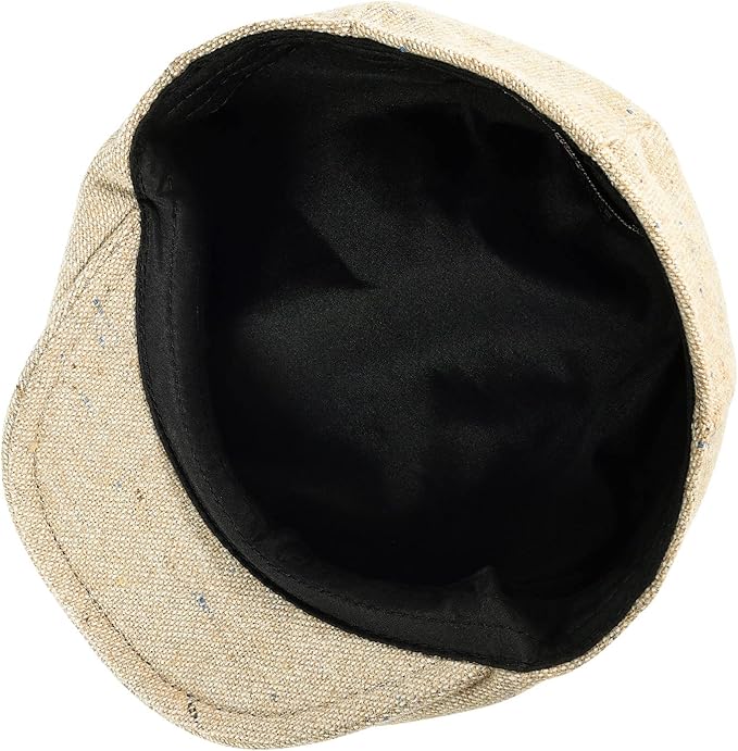Kids Wool Tweed Newsboy Flat Cap Herringbone Boy Infant Toddler Child Youth Beret Hat