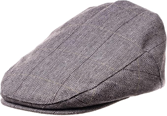 Born to Love Flat Scally Cap Boy's Tweed Page Boy Newsboy Baby Kids Driver Cap Hat
