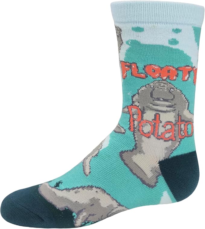 ooohyeah Kid's Novelty Cute Animals Crew Socks, Funny Crazy Silly Cool Casual Dress Socks for Boy and Girl, Size 1-5