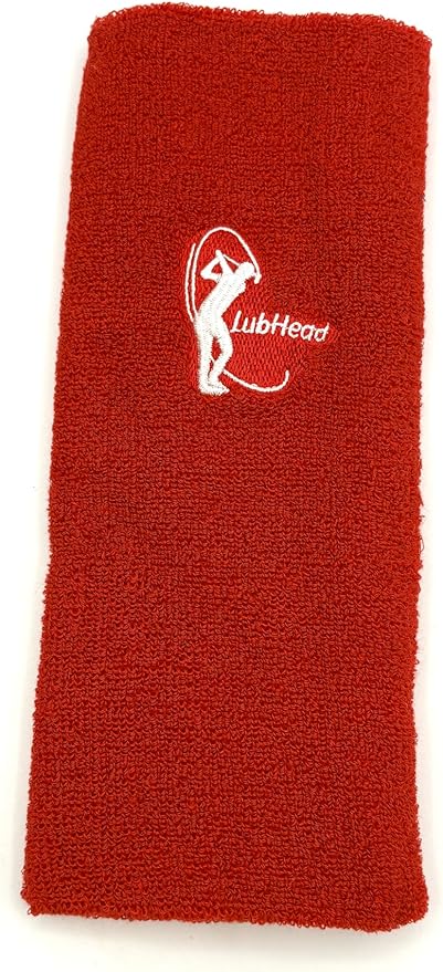 Davison 2 in 1 Wearable Golf Towel and Compression Sleeve. Reduce Leg Soreness, Improve Pace of Play, Clean Clubs and Grooves (1, Red)