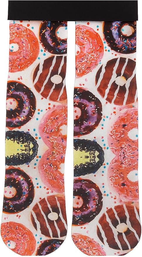 DJDesigns 3D Printed Graphic Kids Youth Sizes (Fits Ages 5-9) Mid Crew Sock