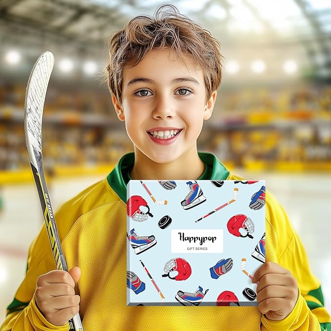 HAPPYPOP Gifts for Boys Girls - Basketball Baseball Hockey Football Softball Socks