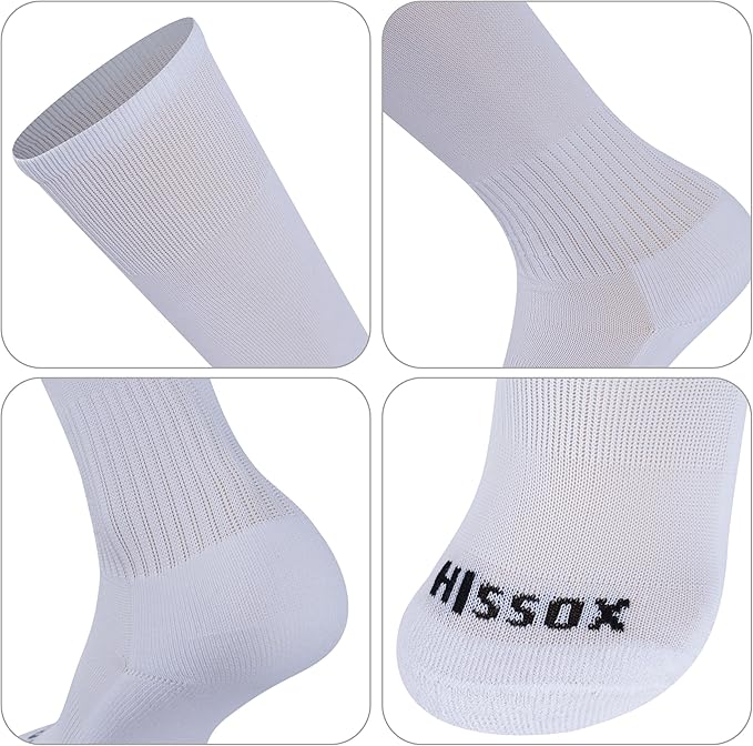 Soccer Baseball Softball Socks, Unisex Youth Solid Knee High Football Volleyball Compression Socks