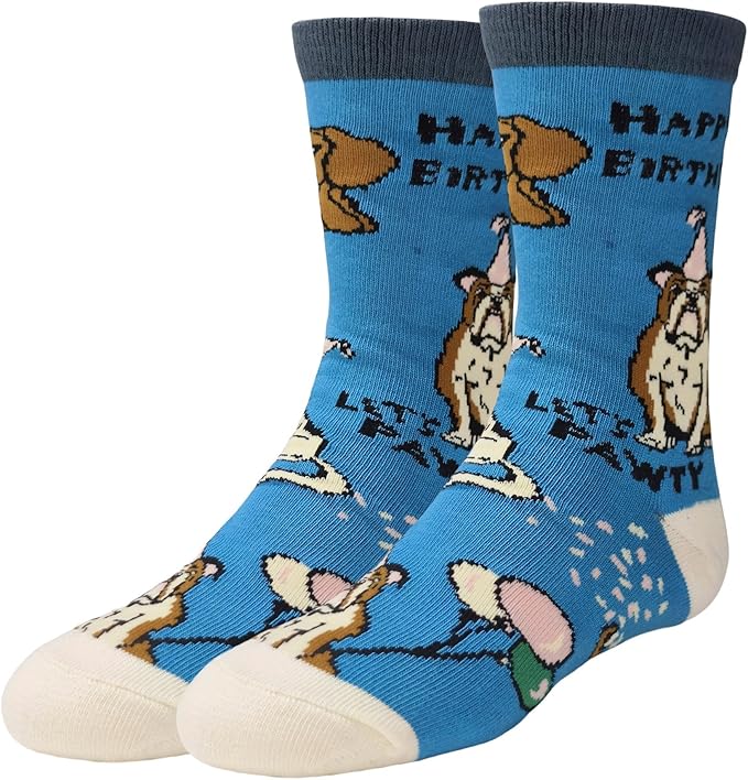 ooohyeah Kid's Novelty Cute Animals Crew Socks, Funny Crazy Silly Cool Casual Dress Socks for Boy and Girl, Size 1-5