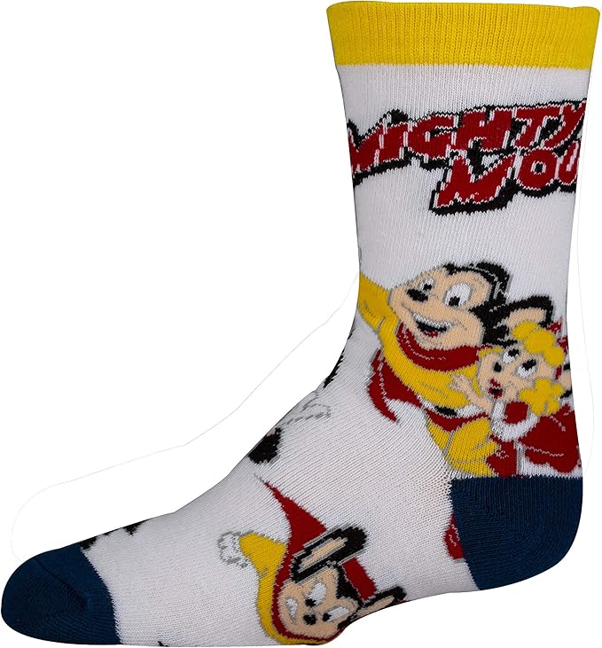 ooohyeah Kid's Novelty Collab Cute Crew Socks, Funny Crazy Silly Cool Casual Dress Socks for Boy and Girl, Size 1-5