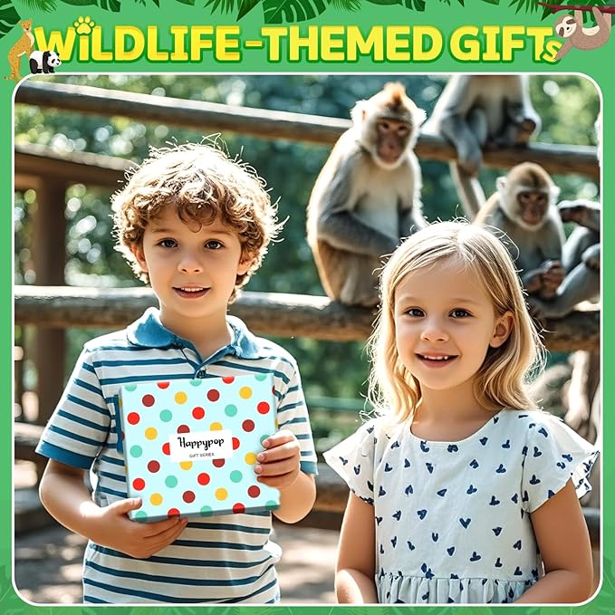 HAPPYPOP Funny Socks for Kids Boys - Sloth Monkey Gifts for 7-9 Years Old, Novelty Cute Corgi Socks