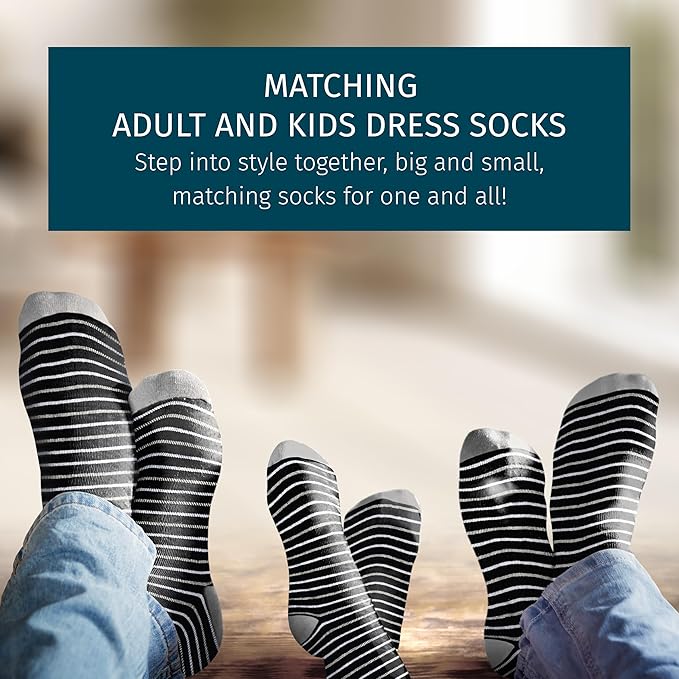 No Cold Feet Kids Toddler Boys Dress Socks, Fun, Novelty, Cute, Colorful, Long, High, Cotton Blend, Up To 8.5 T