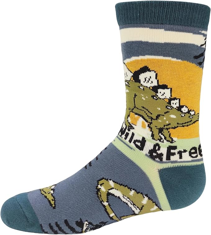 ooohyeah Kid's Novelty Cute Animals Crew Socks, Funny Crazy Silly Cool Casual Dress Socks for Boy and Girl, Size 1-5