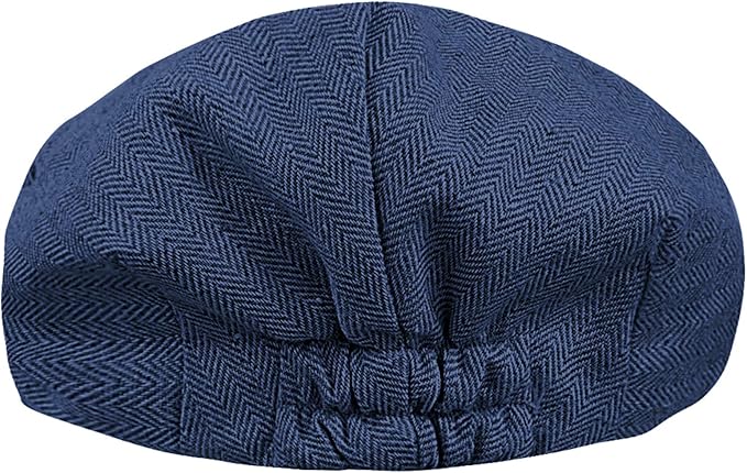 A&J DESIGN Baby Boys Tweed Vintage Drivers Cap Kids Beret Hat