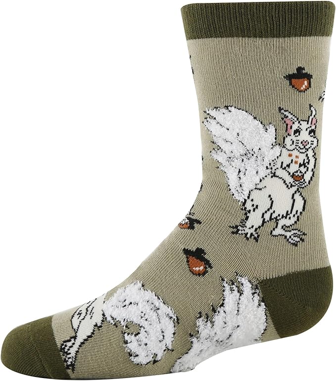 ooohyeah Kid's Novelty Cute Animals Crew Socks, Funny Crazy Silly Cool Casual Dress Socks for Boy and Girl, Size 1-5