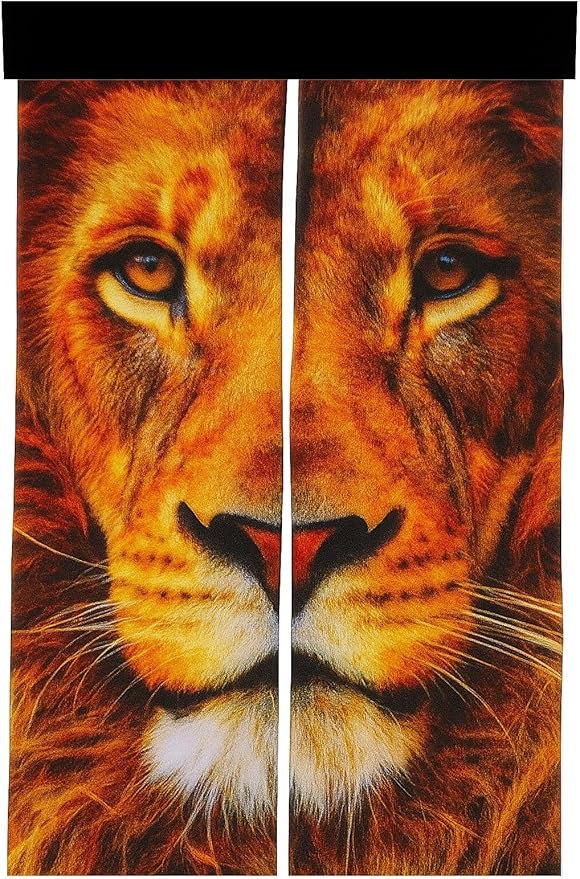 DJDesigns 3D Printed Graphic Kids Youth Sizes (Fits Ages 5-9) Mid Crew Sock