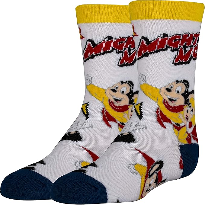 ooohyeah Kid's Novelty Collab Cute Crew Socks, Funny Crazy Silly Cool Casual Dress Socks for Boy and Girl, Size 1-5