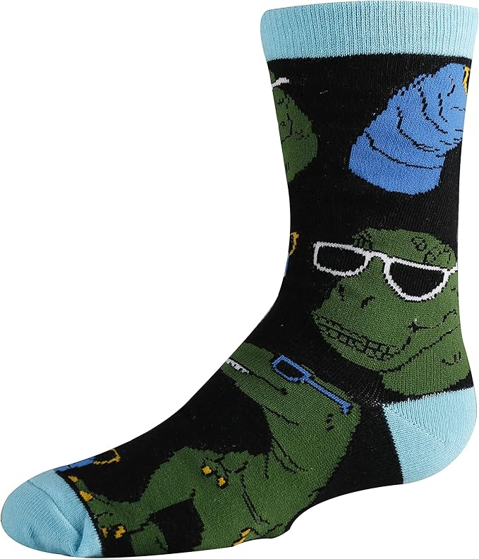 ooohyeah Kid's Novelty Cute Animals Crew Socks, Funny Crazy Silly Cool Casual Dress Socks for Boy and Girl, Size 1-5