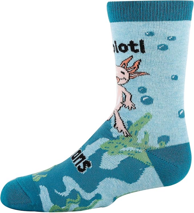 ooohyeah Kid's Novelty Cute Animals Crew Socks, Funny Crazy Silly Cool Casual Dress Socks for Boy and Girl, Size 1-5