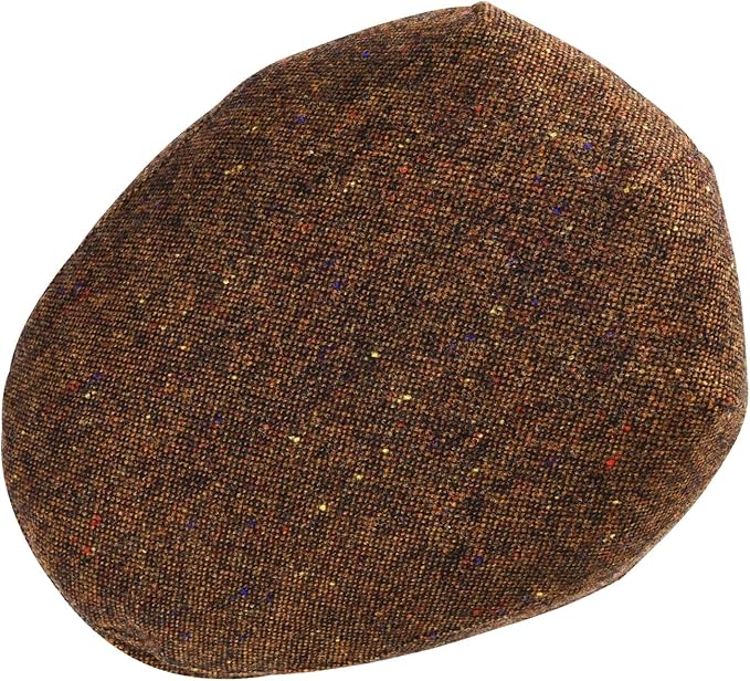 Kids Wool Tweed Newsboy Flat Cap Herringbone Boy Infant Toddler Child Youth Beret Hat