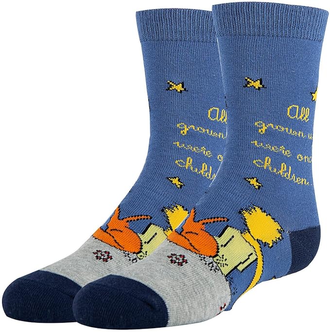ooohyeah Kid's Novelty Collab Cute Crew Socks, Funny Crazy Silly Cool Casual Dress Socks for Boy and Girl, Size 1-5