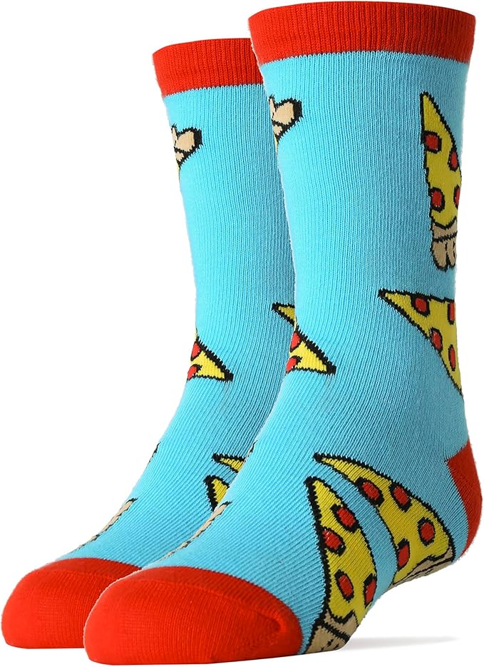 OoohYeah Kid's Novelty Crew Socks, Funny Crazy Silly Cool Casual Dress Socks for Boy and Girl