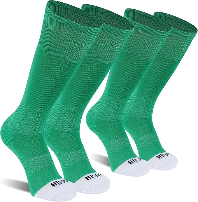 Soccer Baseball Softball Socks, Unisex Youth Solid Knee High Football Volleyball Compression Socks