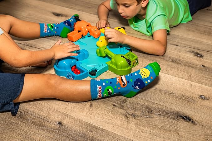 Odd Sox – Big Kids 8-Pack Novelty Themed Crew Socks Bundle-Shoe Sizes 3–5 –Soft, Comfortable, Great Durable Gift for Kids