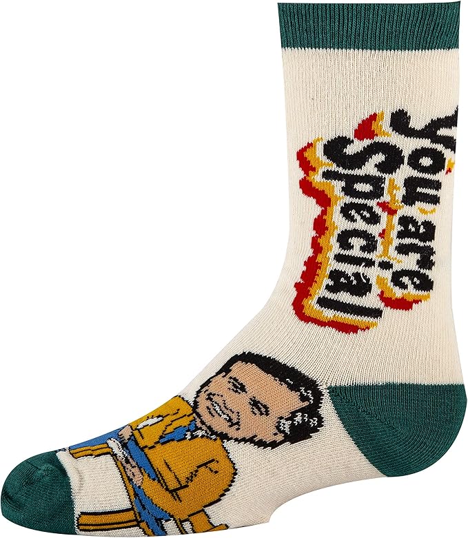 ooohyeah Kid's Novelty Collab Cute Crew Socks, Funny Crazy Silly Cool Casual Dress Socks for Boy and Girl, Size 1-5