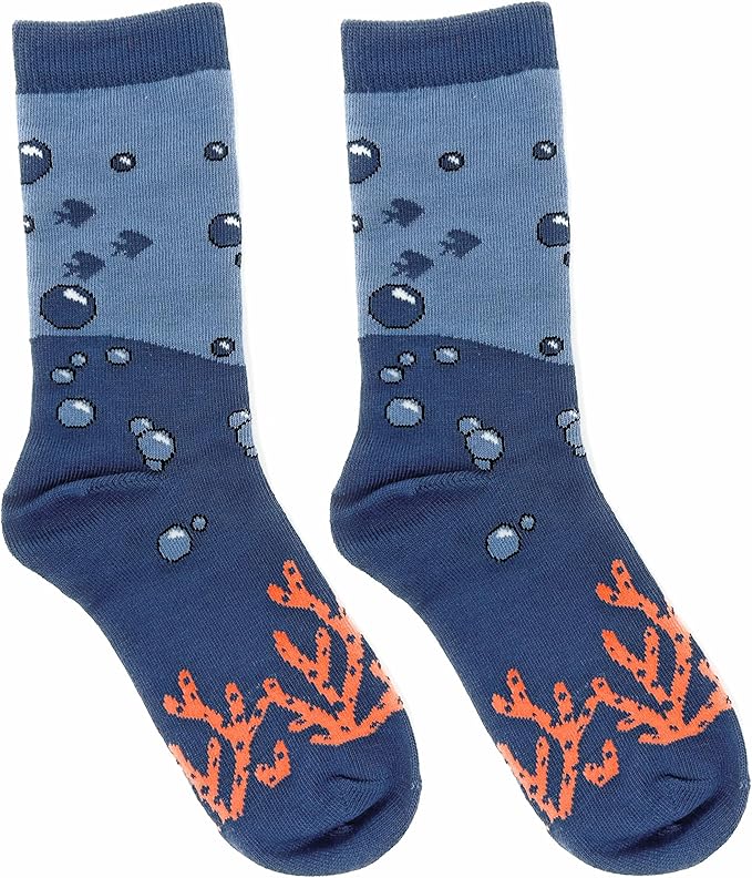 ooohyeah Kid's Novelty Cute Animals Crew Socks, Funny Crazy Silly Cool Casual Dress Socks for Boy and Girl, Size 1-5