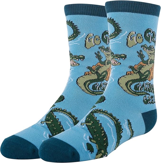 ooohyeah Kid's Novelty Cute Animals Crew Socks, Funny Crazy Silly Cool Casual Dress Socks for Boy and Girl, Size 1-5