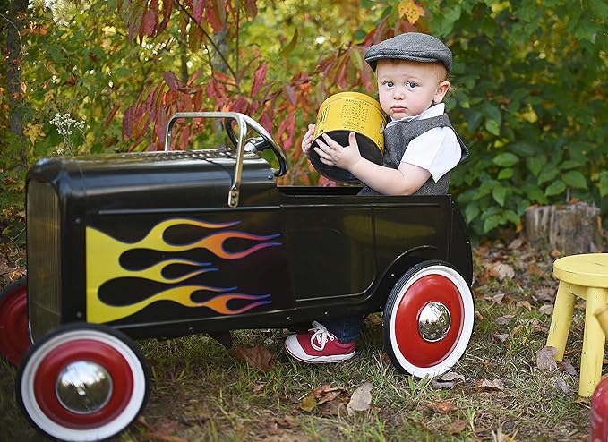 Born to Love Infant, Toddler Boys Pinstripe Driver Cap Baby Hat