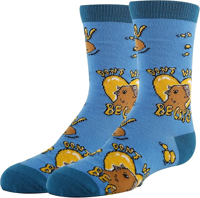 ooohyeah Kid's Novelty Cute Animals Crew Socks, Funny Crazy Silly Cool Casual Dress Socks for Boy and Girl, Size 1-5