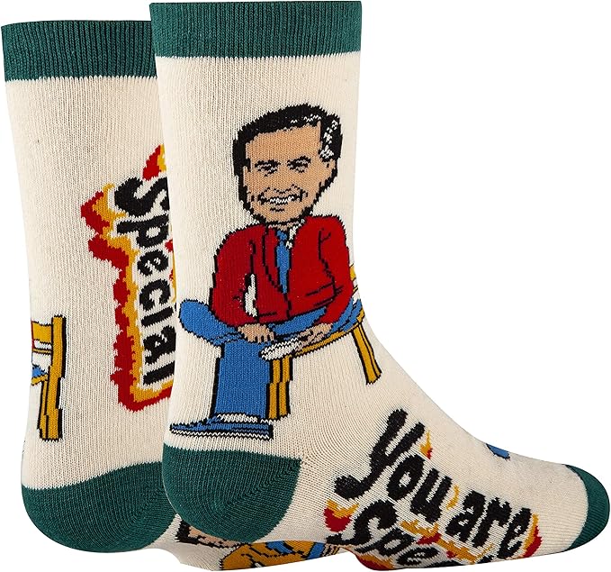 ooohyeah Kid's Novelty Collab Cute Crew Socks, Funny Crazy Silly Cool Casual Dress Socks for Boy and Girl, Size 1-5