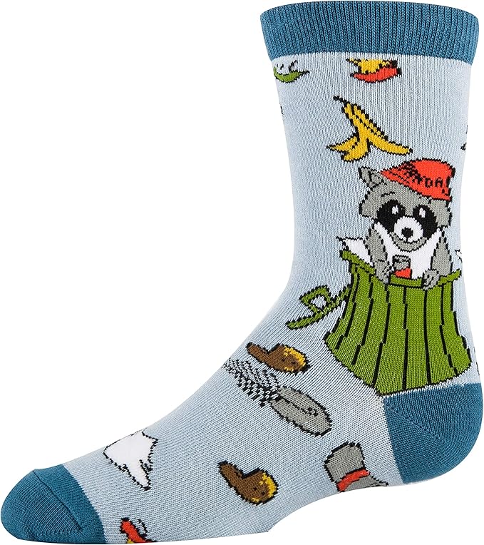 ooohyeah Kid's Novelty Cute Animals Crew Socks, Funny Crazy Silly Cool Casual Dress Socks for Boy and Girl, Size 1-5